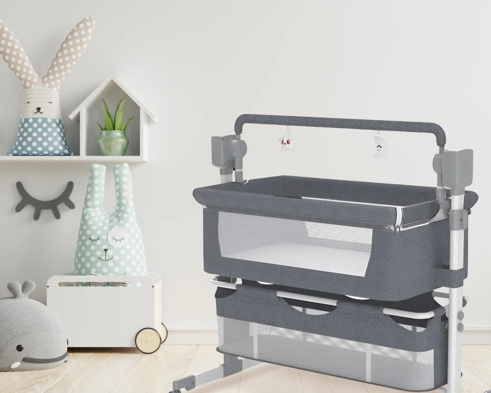 bassinet that moves side to side