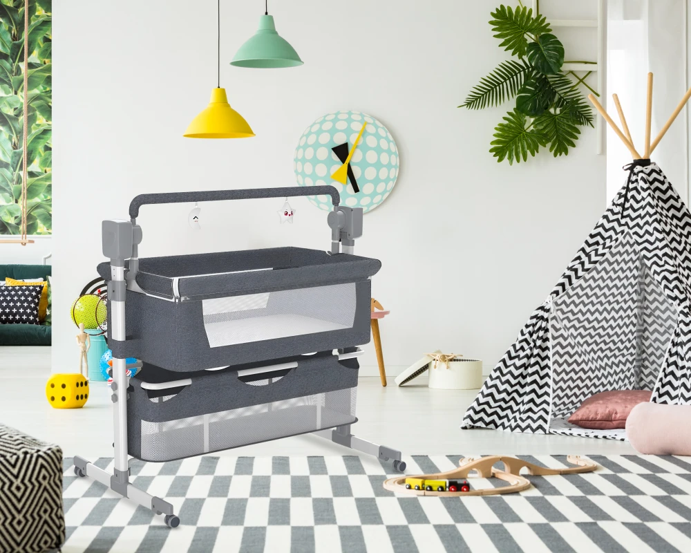 rocking bassinet cradle
